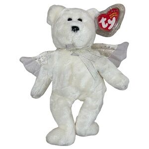 HERALD Ty Beanie Baby Angel Bear